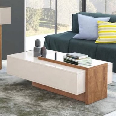 MESA DE CENTRO TU MESITA BERTA MODERNA CON ESPEJO