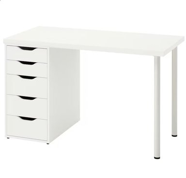 ESCRITORIO MODERNO TU MESITA RAGGIO 120 CM X 60 CM BLANCO