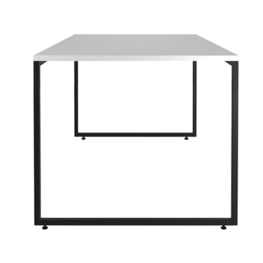 MESA DE COMEDOR TU MESITA JP BLANCO/NEGRO 135X90CM MINIMALISTA - 4