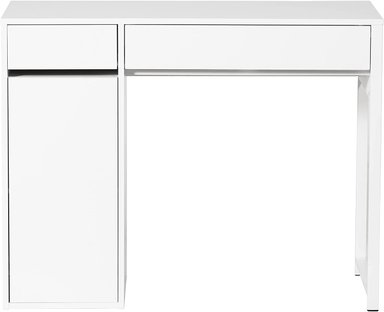 ESCRITORIO MODERNO TU MESITA KARINA 100 CM X 50 CM BLANCO - 2
