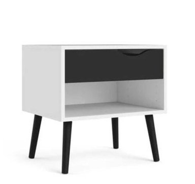 VELADOR TU MESITA VINTAGE URANTIA BLANCO NEGRO