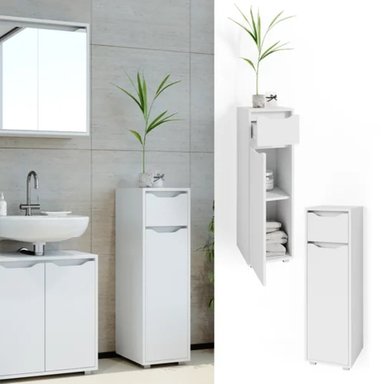 MUEBLE BAÑO TU MESITA HUNN BLANCO ORGANIZADOR - 4