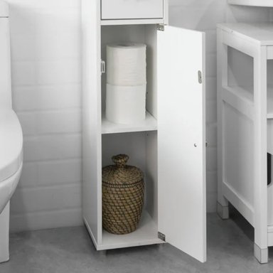 MUEBLE BAÑO TU MESITA KABUL ALTO BLANCO ORGANIZADOR 190 CM - 2