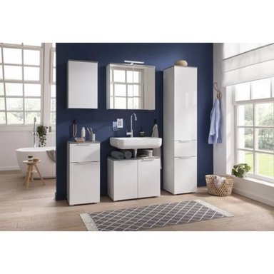 MUEBLE BAÑO TU MESITA SAWIA BLANCO ORGANIZADOR - 4