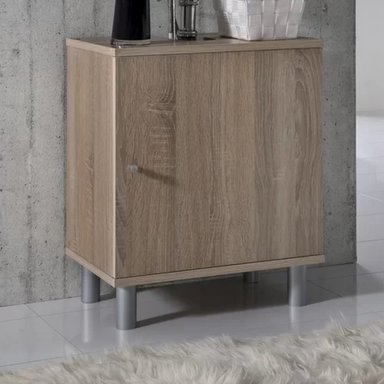 MUEBLE BAÑO TU MESITA CARLOS ROBLE MARRON MODERNO