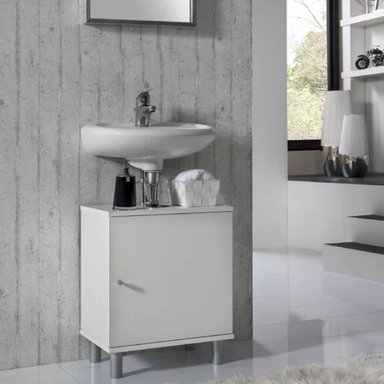 MUEBLE BAÑO TU MESITA CARLOS BLANCO MODERNO - 2