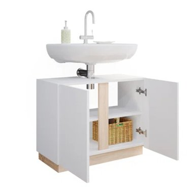 MUEBLE BAÑO TU MESITA TERE LAVADERO BLANCO INFERIOR - 2