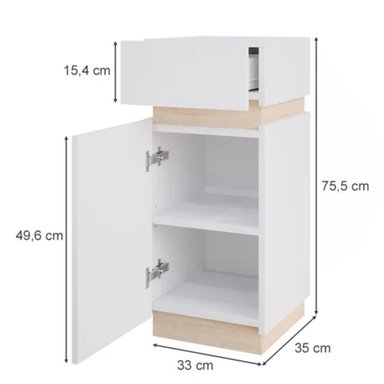 ARMARIO TU MESITA TERE BLANCO BAÑO - 5