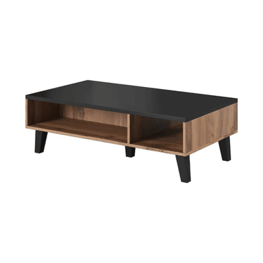 MESA DE CENTRO TU MESITA DEBORA MULTIUSOS NEGRO CASTAÑO - 2