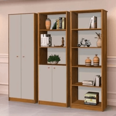 MUEBLE TU MESITA BARTOLOMÉ MELAMINA 18MM PARA SALA SET X3 - 1
