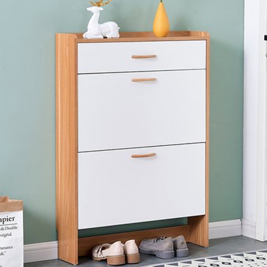 ZAPATERA TU MESITA AEACELLY BLANCO MODERNA ARACELLY 70 CM