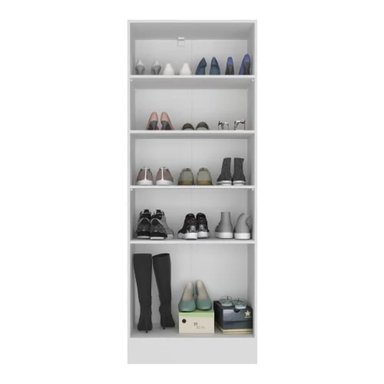 ZAPATERA TU MESITA HAVAN BLANCO MODERNA MULTIUSOS 1 PUERTA - 3