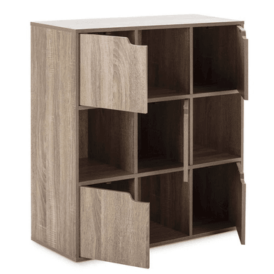 MUEBLE TU MESITA TED ROBLE ESTANTE OFICINA - 2
