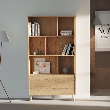 LIBRERO TU MESITA IKER ROBLE CON REPISAS