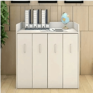 LIBRERO TU MESITA PIERO BLANCO MODERNO 4 CAJONES VERTICAL