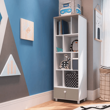 ESTANTE INFANTIL TU MESITA THAI BLANCO MODERNO