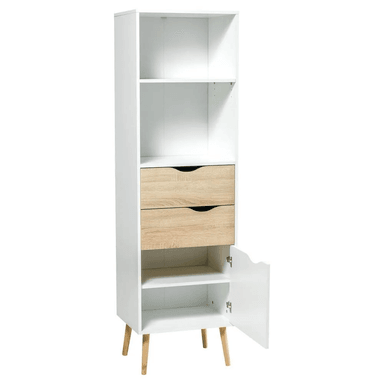 ESTANTE TU MESITA IVANA BLANCO VINTAGE OAK 171 CM - 3