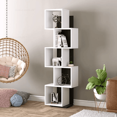 ESTANTE TU MESITA EXTREMADURA BLANCO CONTEMPORÁNEO NEGRO 150 CM