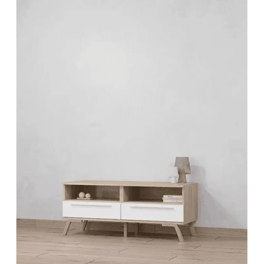 APARADOR TU MESITA BELUCCI MELAMINA 18 MM 2 CAJONES BAJO