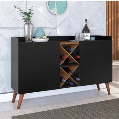 APARADOR TU MESITA PIER MELAMINA 18 MM 2 PUERTAS VINTAGE MODERNO