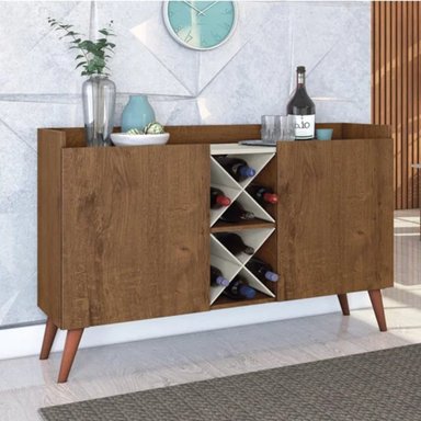 APARADOR TU MESITA PIER MELAMINA 18 MM 2 PUERTAS VINTAGE MODERNO