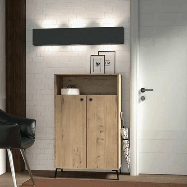 APARADOR TU MESITA ESTEBAN MELAMINA 18 MM 2 PUERTAS MULTIUSOS