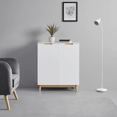 APARADOR TU MESITA APOLO MELAMINA 18 MM 2 PUERTAS