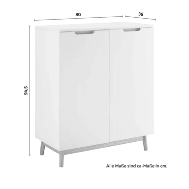 APARADOR TU MESITA APOLO MELAMINA 18 MM 2 PUERTAS - 4