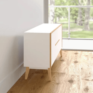 RECIBIDOR TU MESITA MINUET MELAMINA 18 MM 2 PUERTAS 2 CAJONES CONTEMPORÉNEO - 2