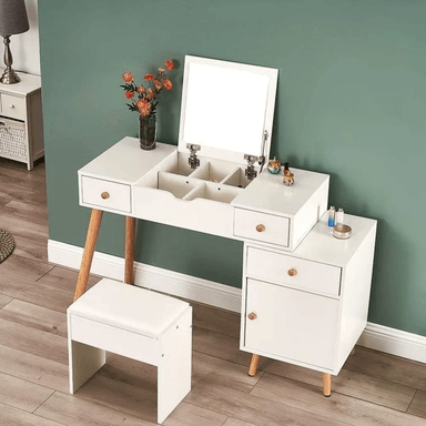 TOCADOR VINTAGE MODERNO TU MESITA ANGIE 90 CM