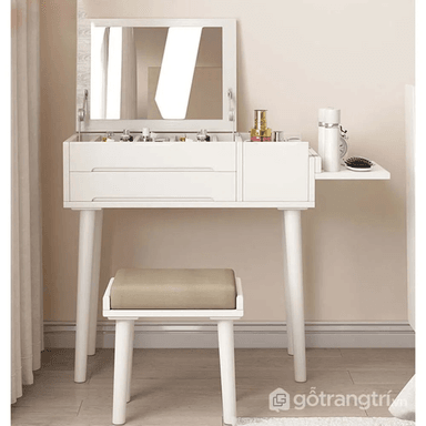 TOCADOR TU MESITA LEYLA BLANCO JUVENIL PRÁCTICO