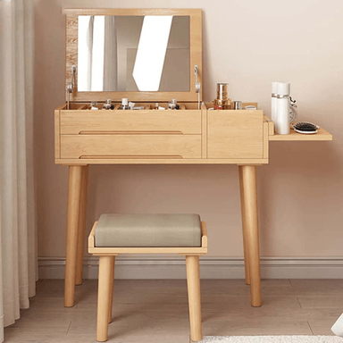 TOCADOR JUVENIL PRÁCTICO TU MESITA LEYLA COLOR DUNA