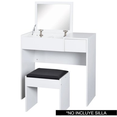 TOCADOR TU MESITA NARCIS BLANCO 80 CM - 2