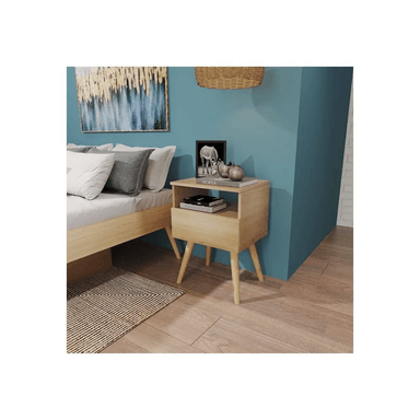 VELADOR TU MESITA MESA NOCHE 1 CAJÓN MARGARET ROVERE