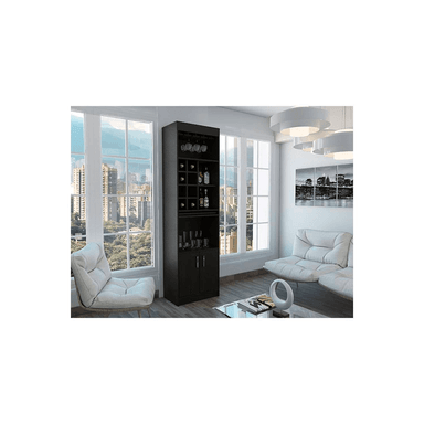 MUEBLE BAR TU MESITA AUSTIN MODERNO WENGUE