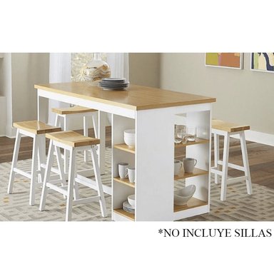 MESA TU MESITA HAPPYFAMILY DESAYUNADOR HAPPY FAMILY DUNA BLANCO