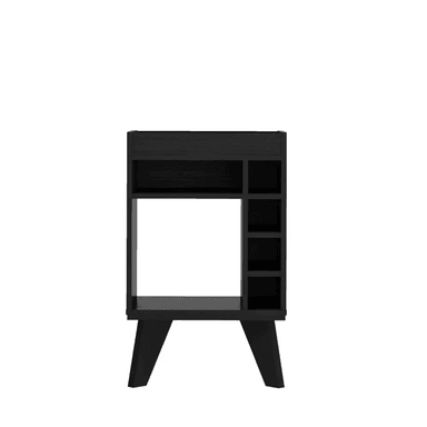 MINI BAR TU MESITA ARIES ORGANIZADOR DE BOTELLAS COLOR NEGRO - 3