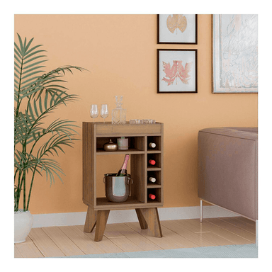 MUEBLE BAR TU MESITA VINTAGE DEQUI 45.5 CM MARRON - 1