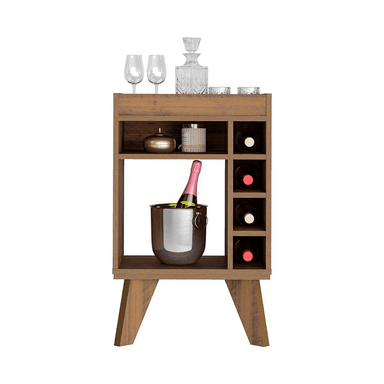 MUEBLE BAR TU MESITA VINTAGE DEQUI 45.5 CM MARRON - 2