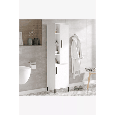 MUEBLE BAÑO TU MESITA FERRAN BLANCO 2 PUERTAS - 1