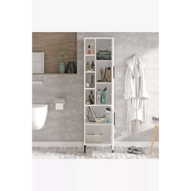 MUEBLE BAÑO TU MESITA FERRAN BLANCO 2 PUERTAS - 2