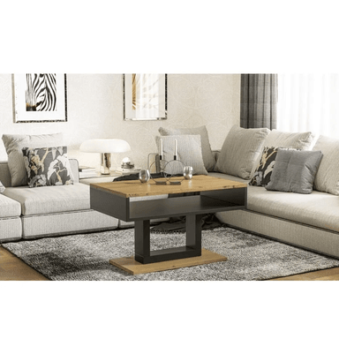 MESA DE CENTRO TU MESITA ISIDRA MODERNA NEGRO HAYA