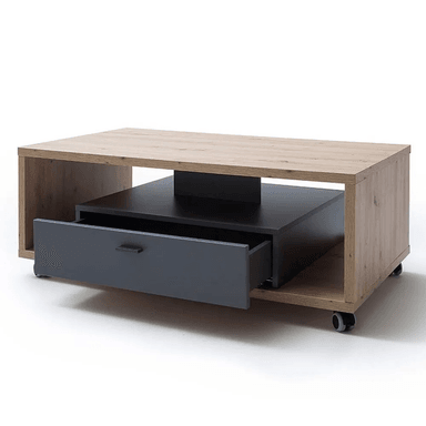 MESA DE CENTRO TU MESITA MAFA CON RUEDAS DUNA NEGRO - 3
