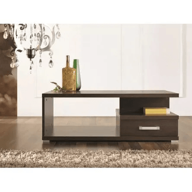 MESA DE CENTRO TU MESITA MARIETA CONTEMPORÁNEA MARRÓN