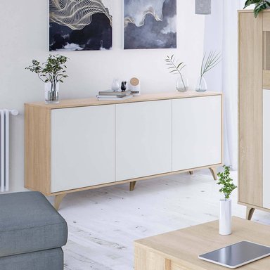 APARADOR VINTAGE TU MESITA ETHEL 3 PUERTAS