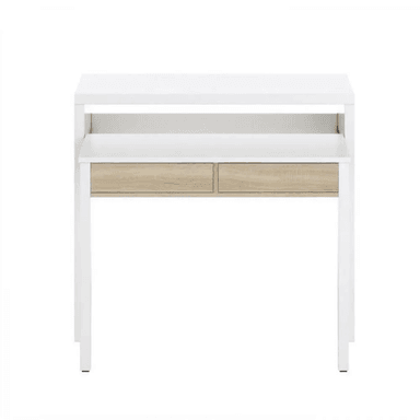 ESCRITORIO TU MESITA EXTENSIBLE 90 CM X 40 CM BLANCO JUVENIL CON ROBLE - 5