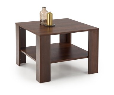 MESA DE CENTRO TU MESITA CAMELIA CUADRADA MARRÓN