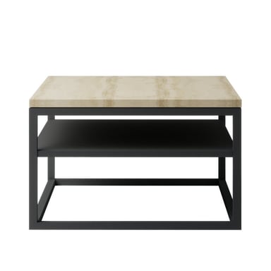 MESA DE CENTRO INDUSTRIAL KENYA COLOR NEGRO/DUNA TU MESITA - 3