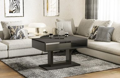 MESA DE CENTRO TU MESITA ISIDRA MODERNA NEGRO