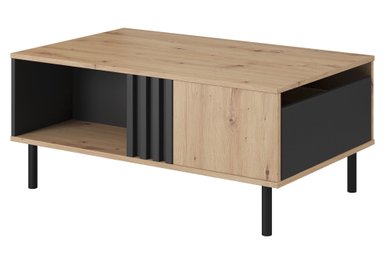 MESA DE CENTRO TU MESITA IRANÍ MODERNA NEGRO MACADAMIA